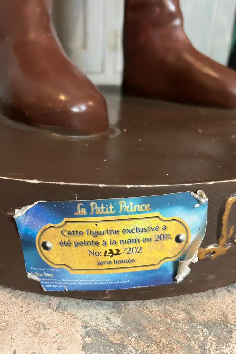 Statue Le Petit Prince Années 2000