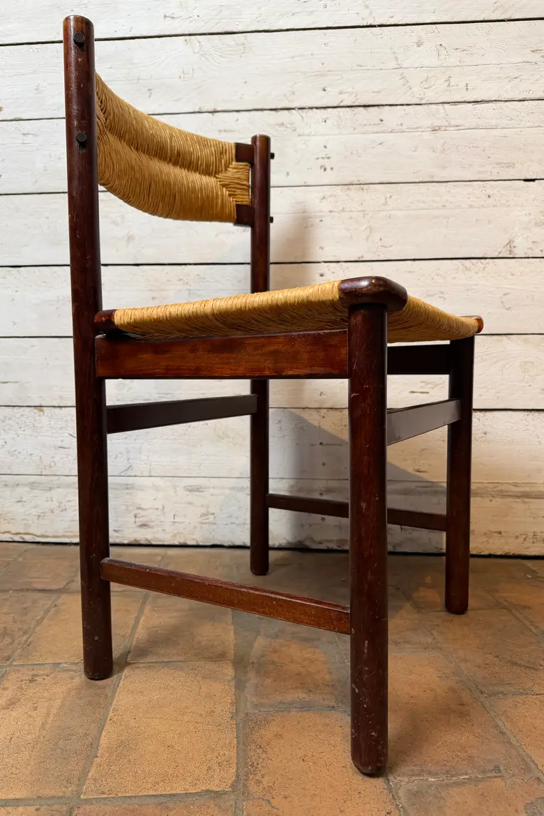 Suite de 6 chaises année 50