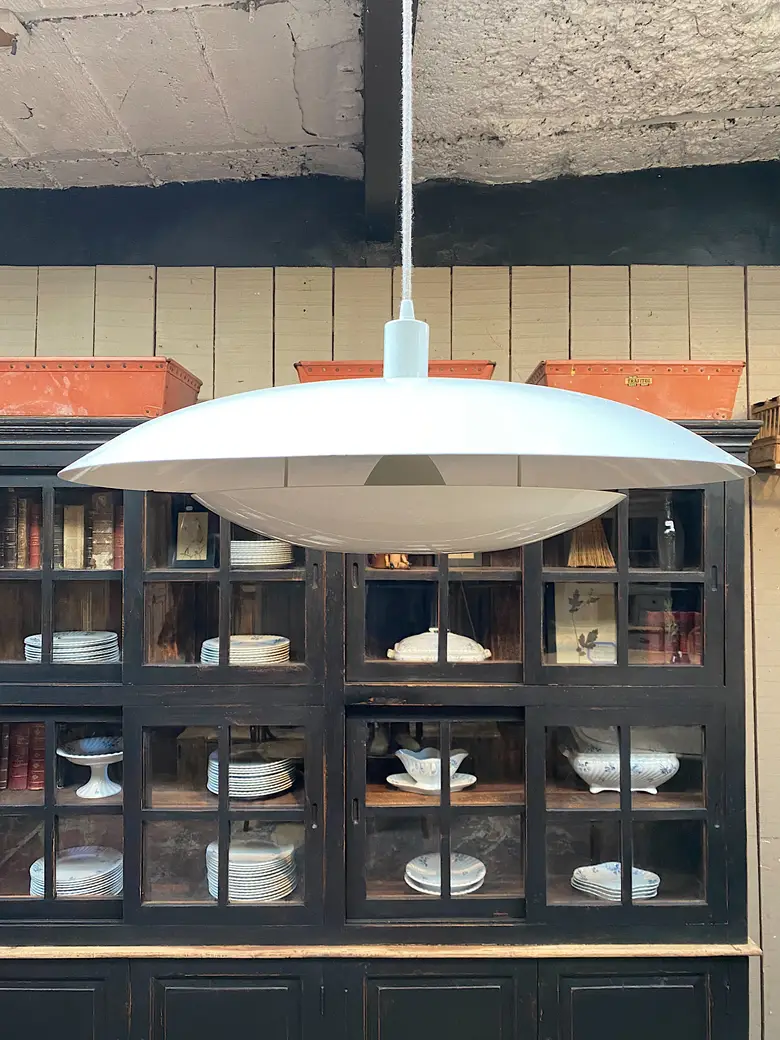 Suspension vintage scandinave des années 50