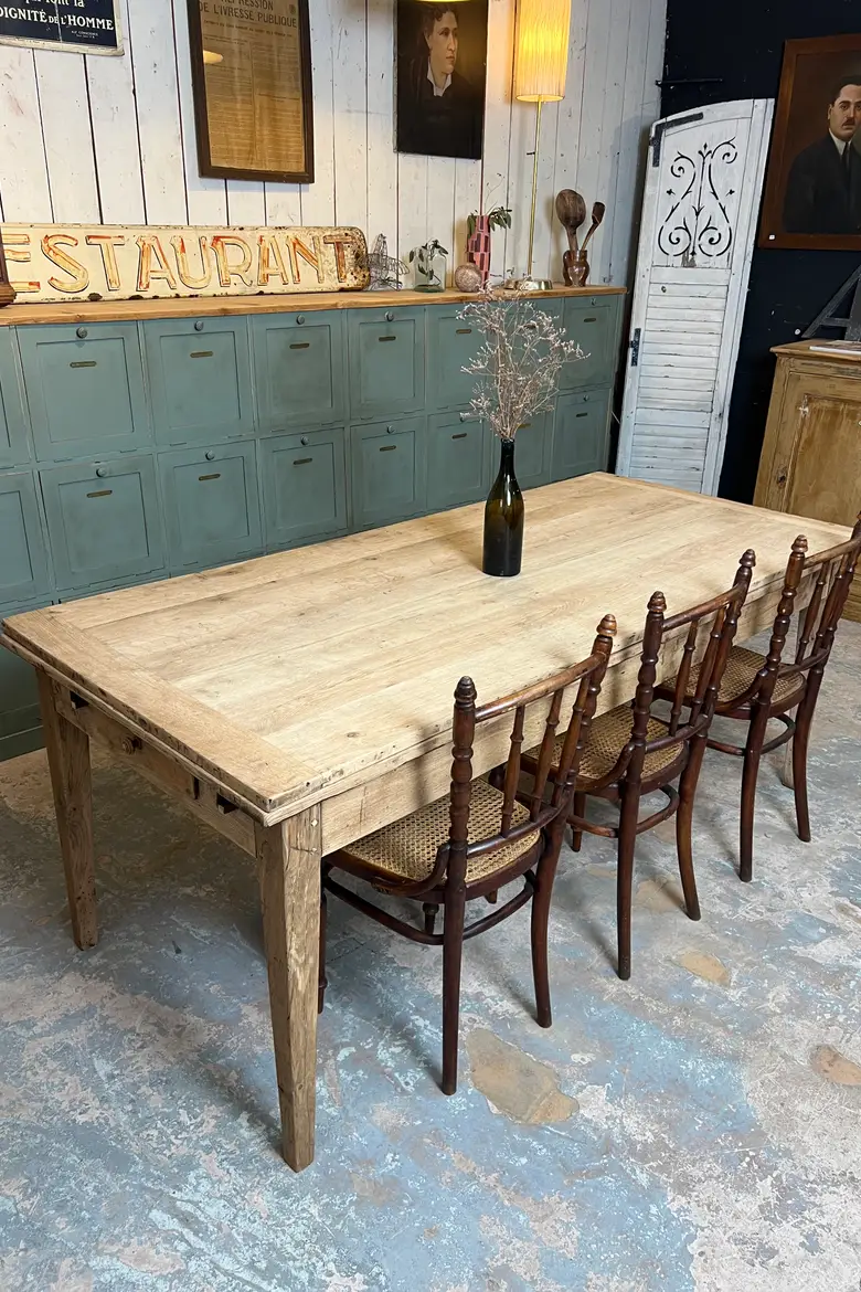 Table à rallonges en chêne