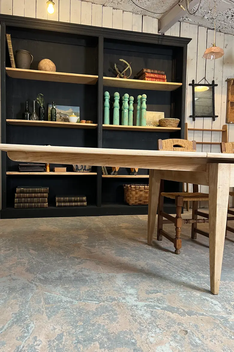 Table à rallonges en frêne
