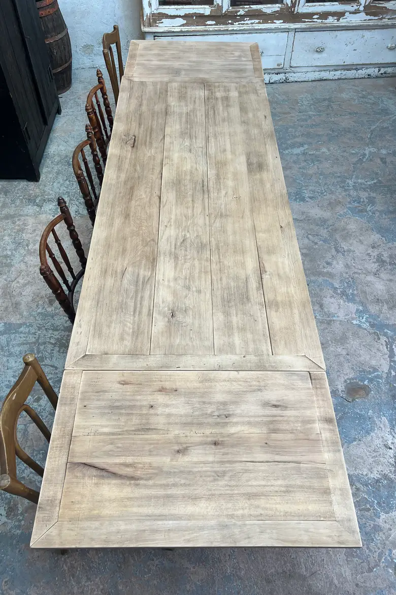 Table à rallonges – Pieds tournés