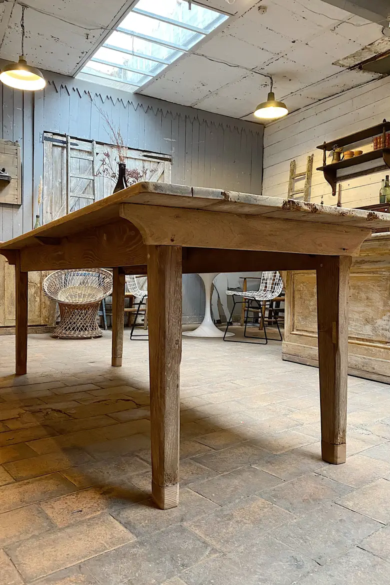 Table ancienne en bois Début XXème