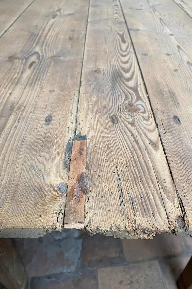 Table ancienne en bois Début XXème