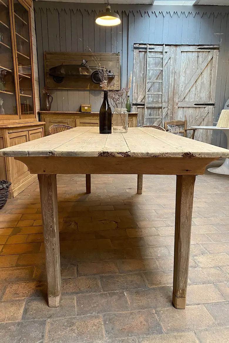 Table ancienne en bois Début XXème