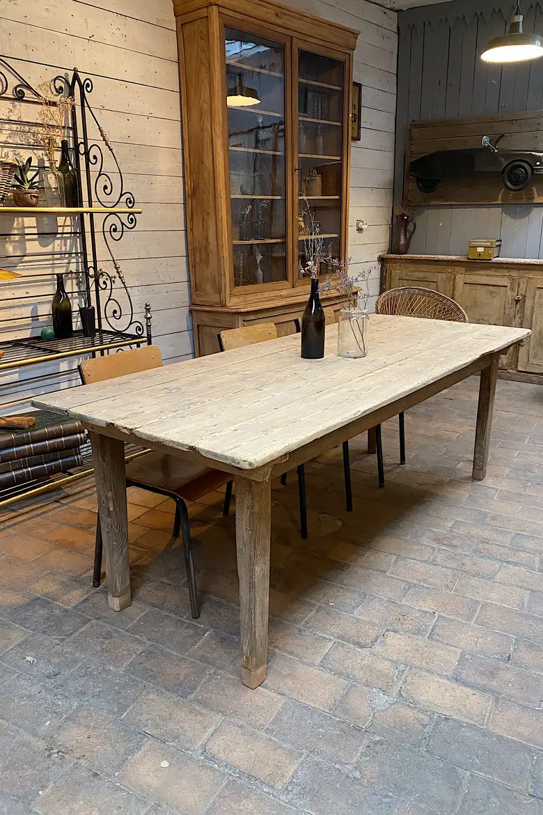 Table ancienne en bois Début XXème