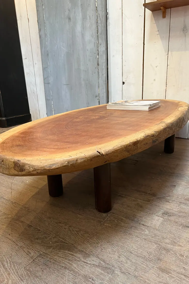 Table basse brutaliste Années 70