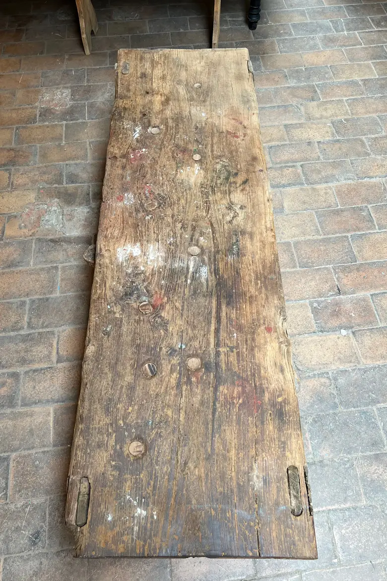Table basse brutaliste Début XXème