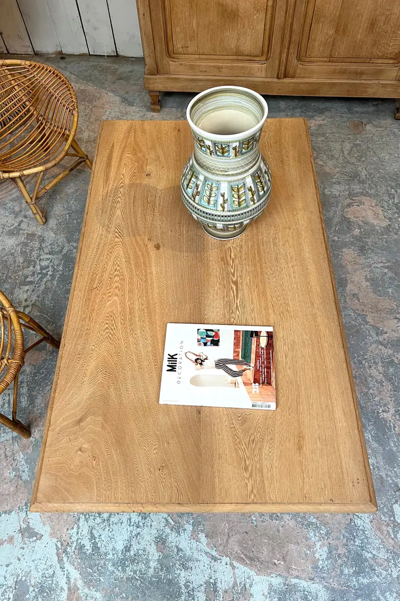 Table basse chêne