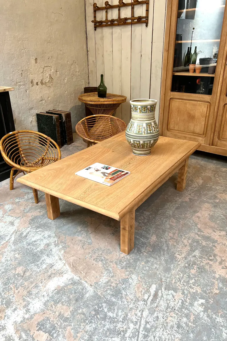 Table basse chêne