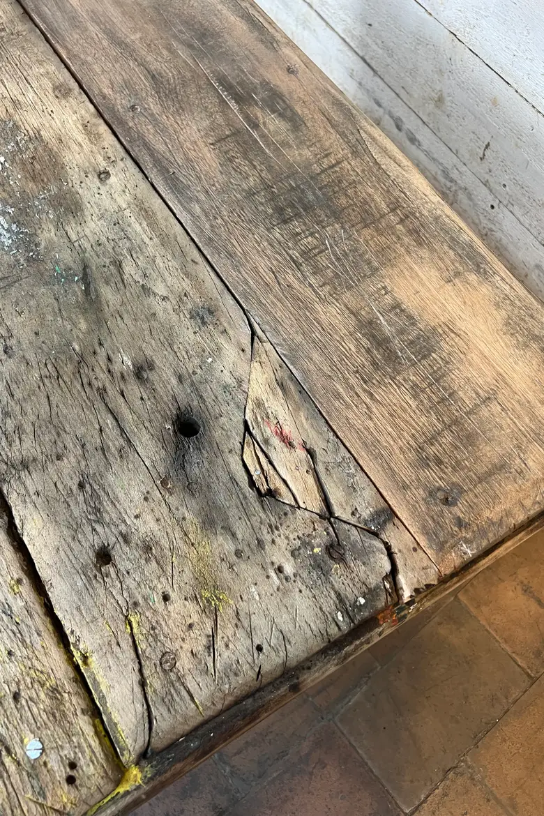 Table basse d’atelier