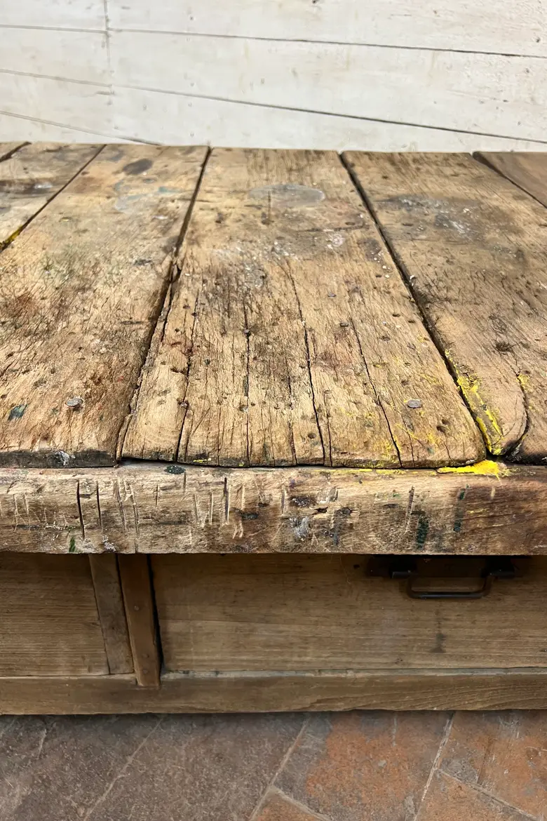 Table basse d’atelier