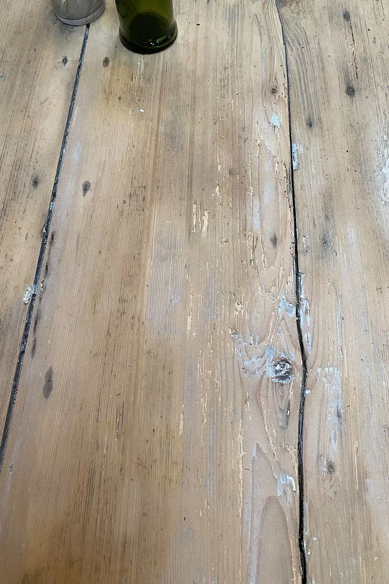 Table basse en bois Début XXème