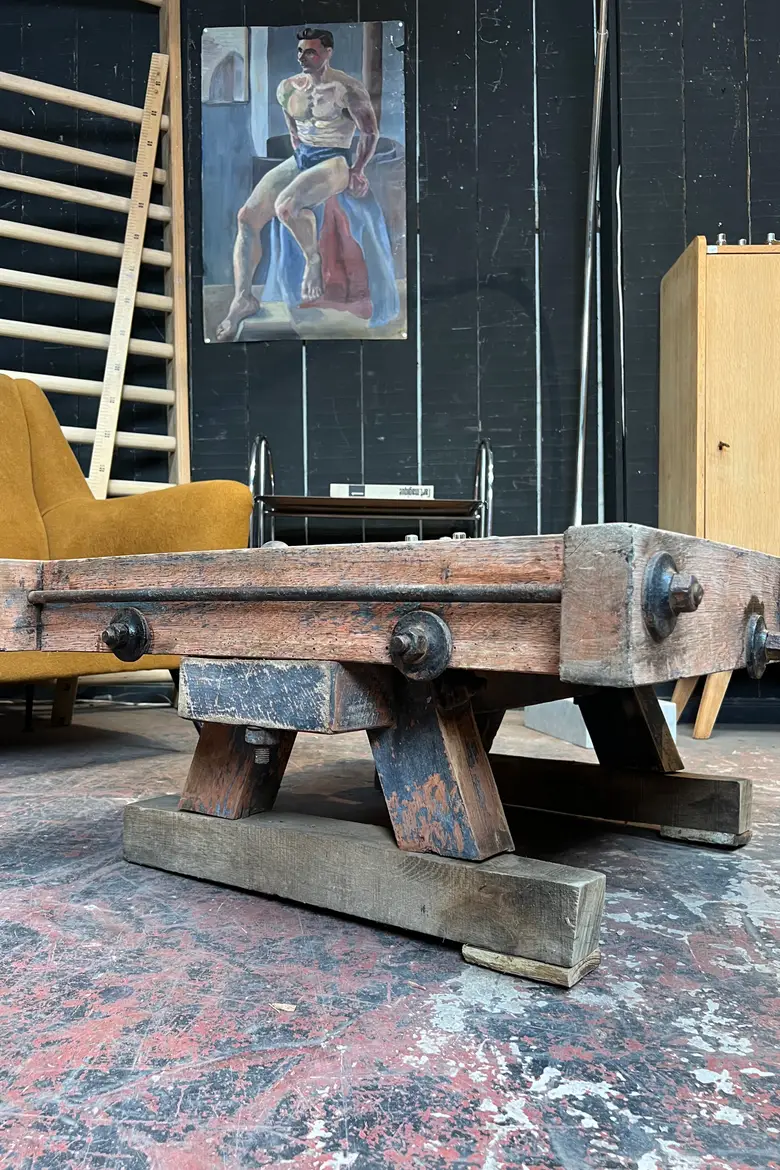 Table basse en chêne