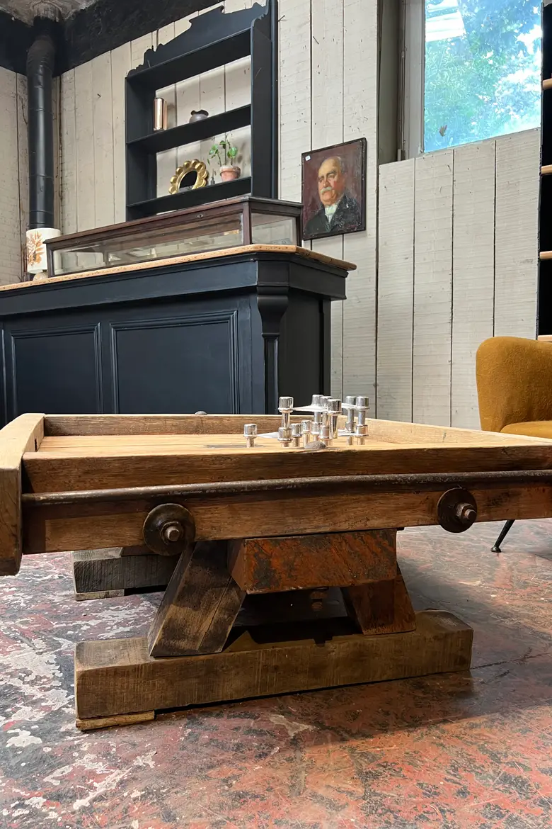 Table basse en chêne
