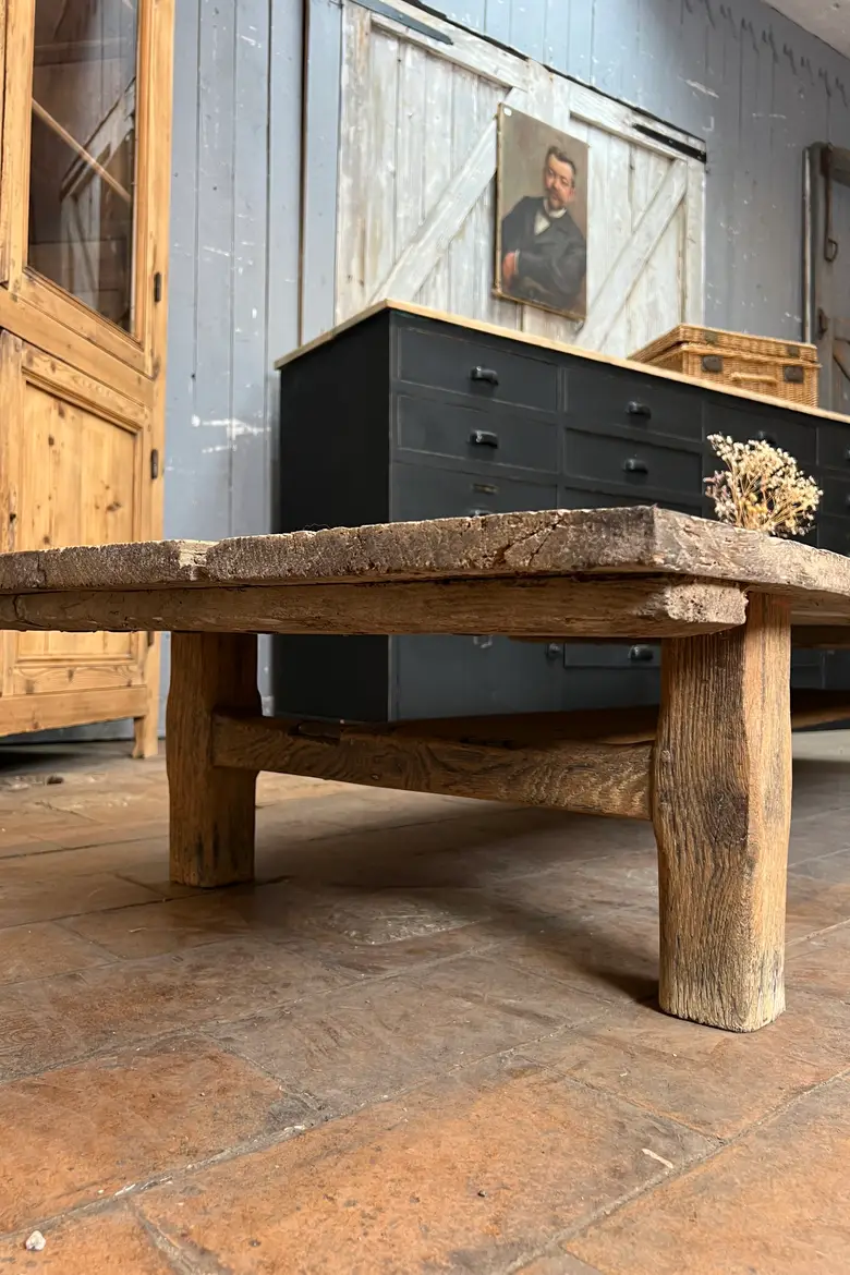 Table basse en chêne