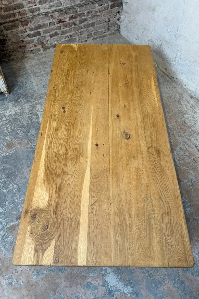Table basse en chêne – années 50