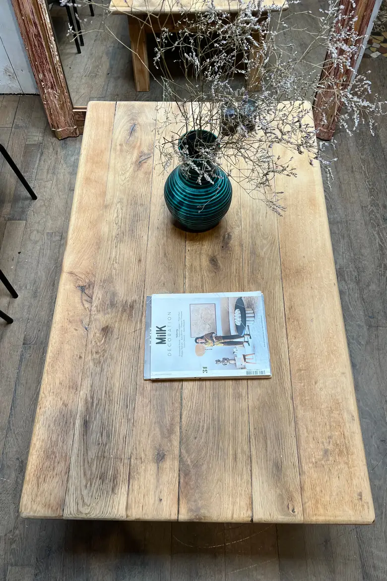 Table basse en chêne Début XXème