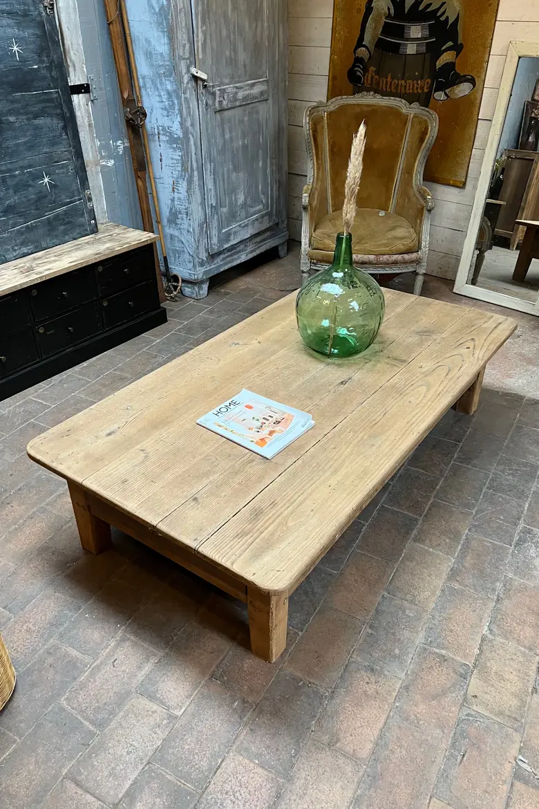 Table basse en chêne Début XXème