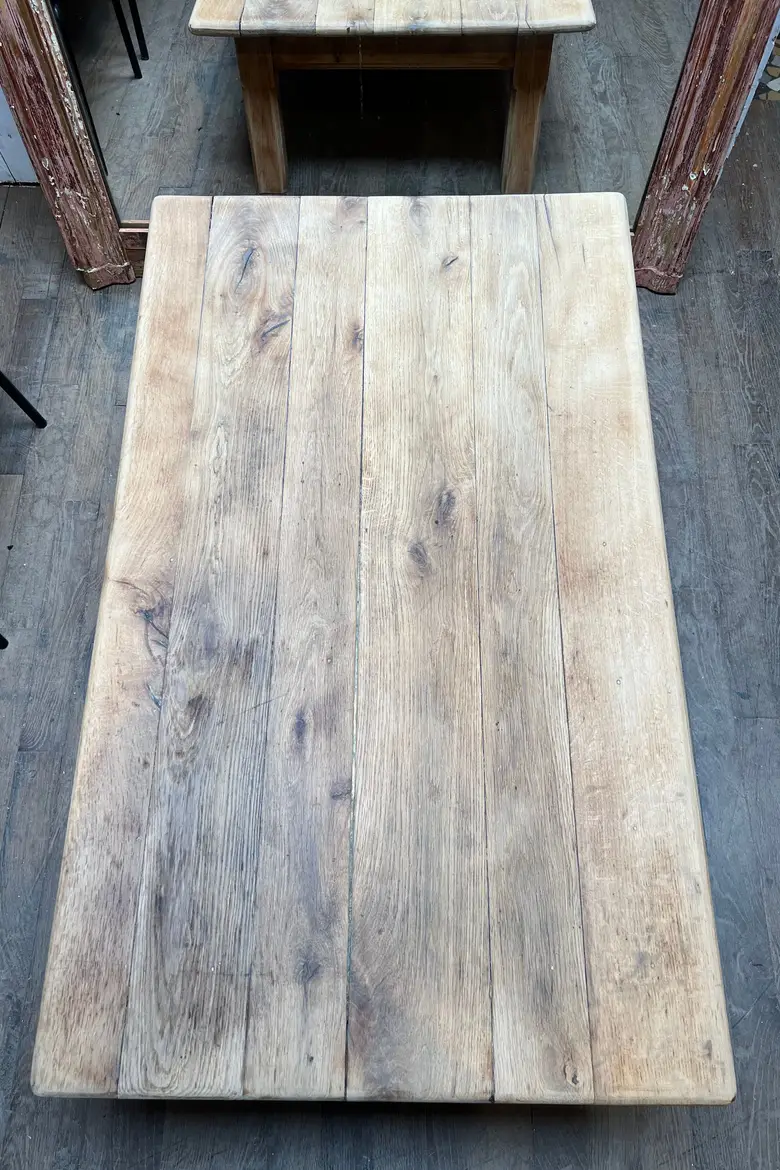 Table basse en chêne Début XXème