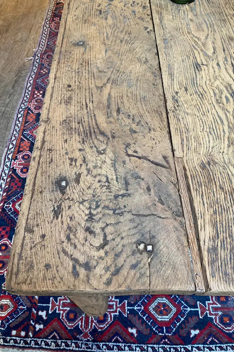 Table basse en chêne Début XXème