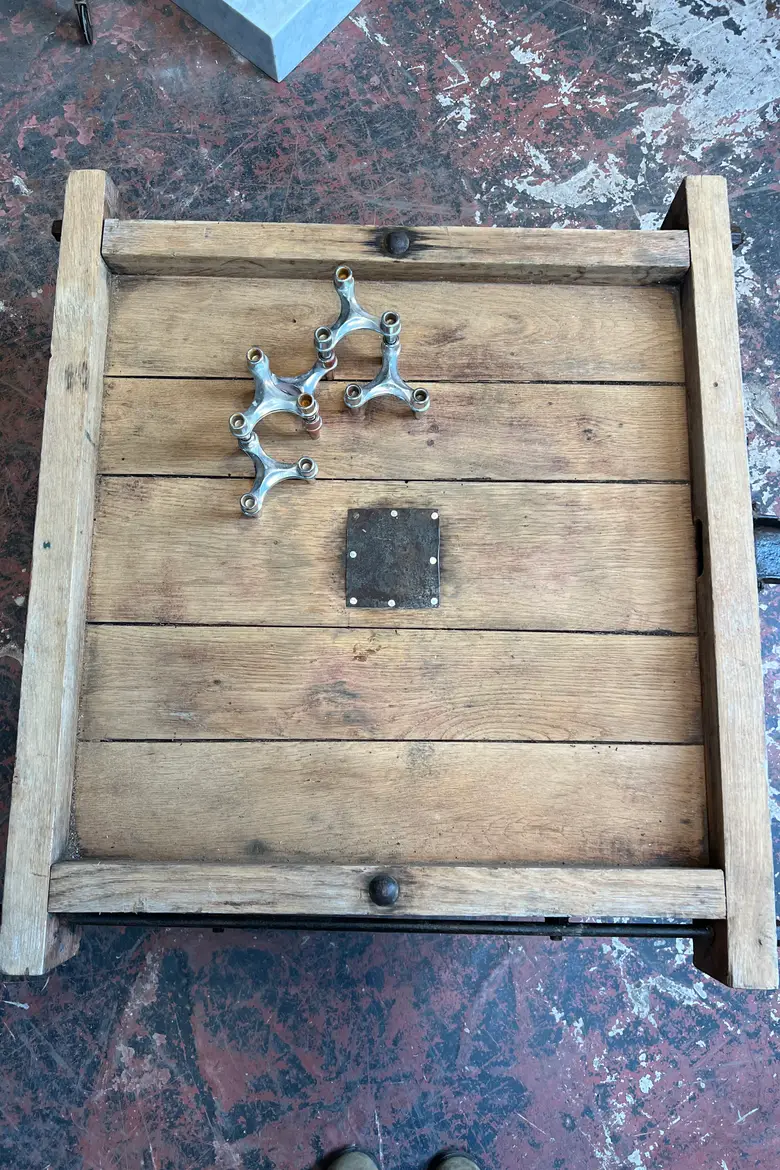 Table basse en chêne