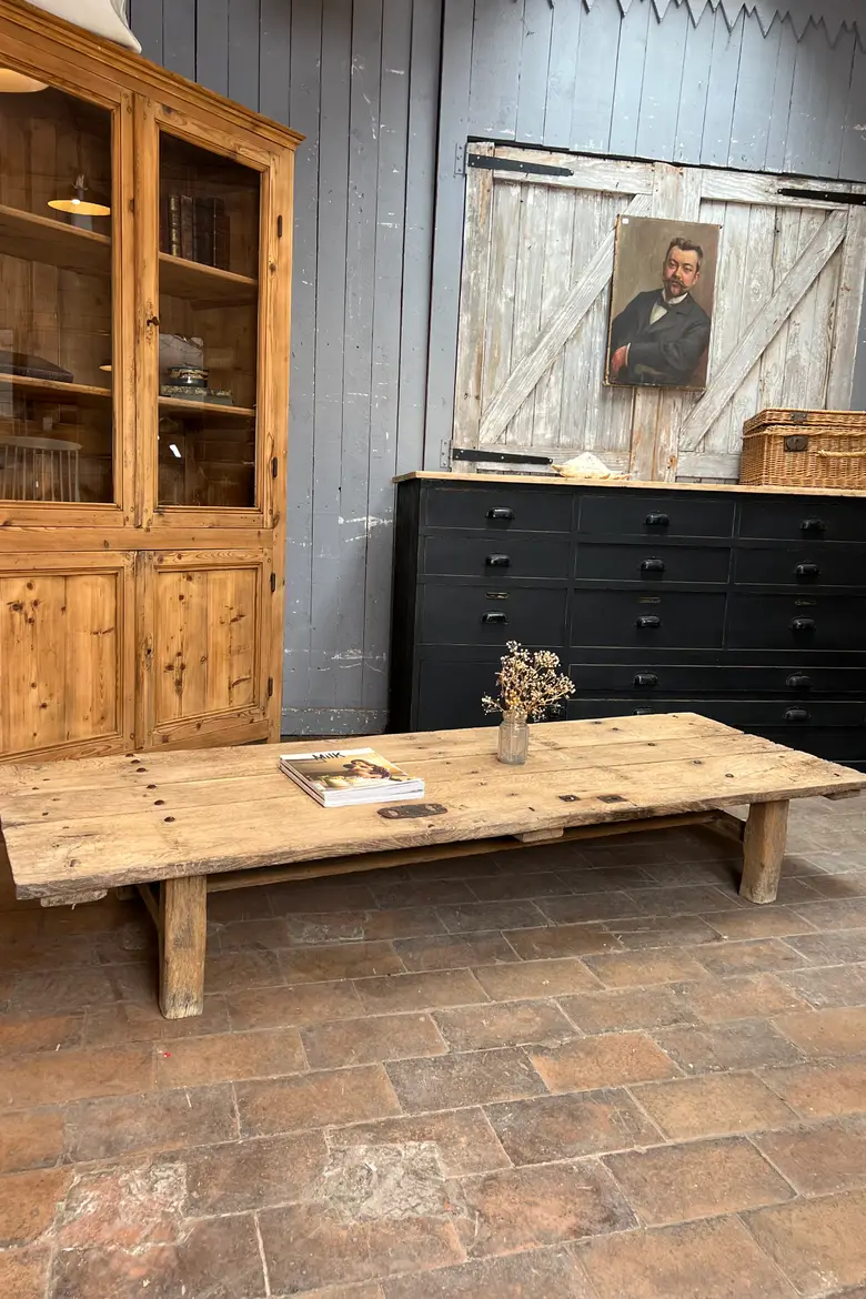 Table basse en chêne
