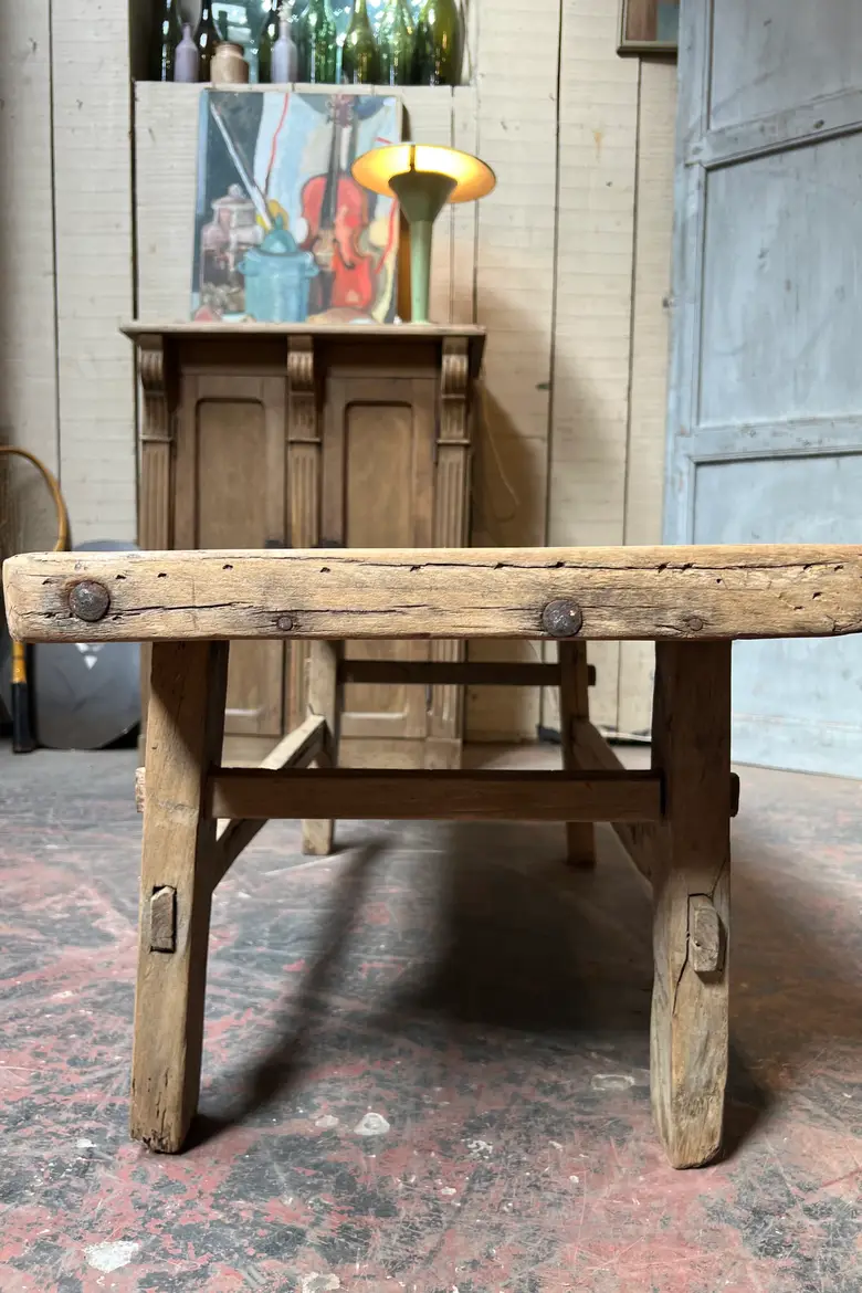 Table basse en orme
