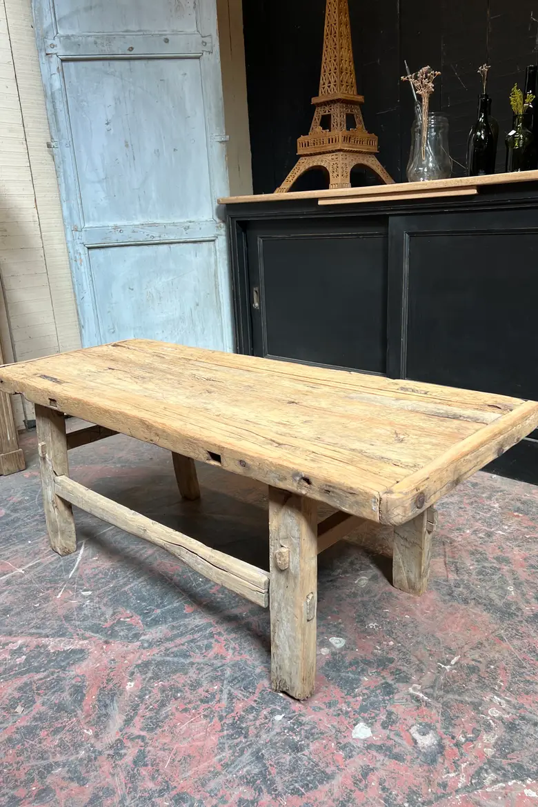 Table basse en orme