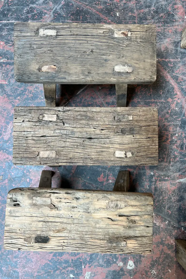 Table basse en orme