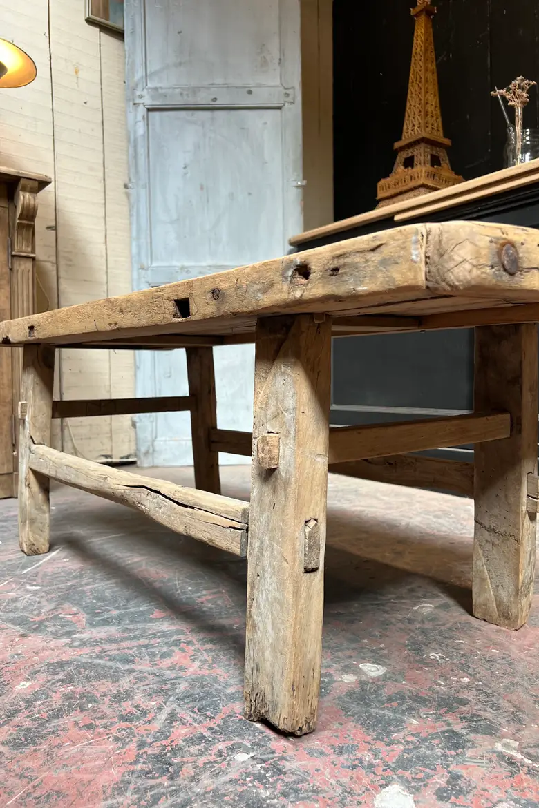 Table basse en orme