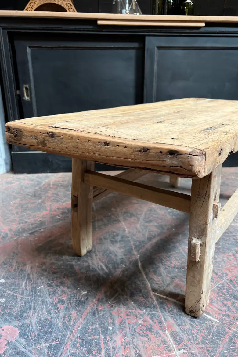 Table basse en orme