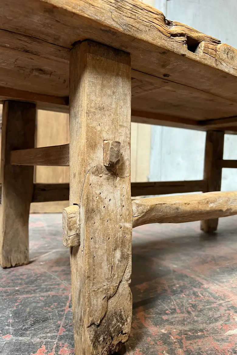 Table basse en orme