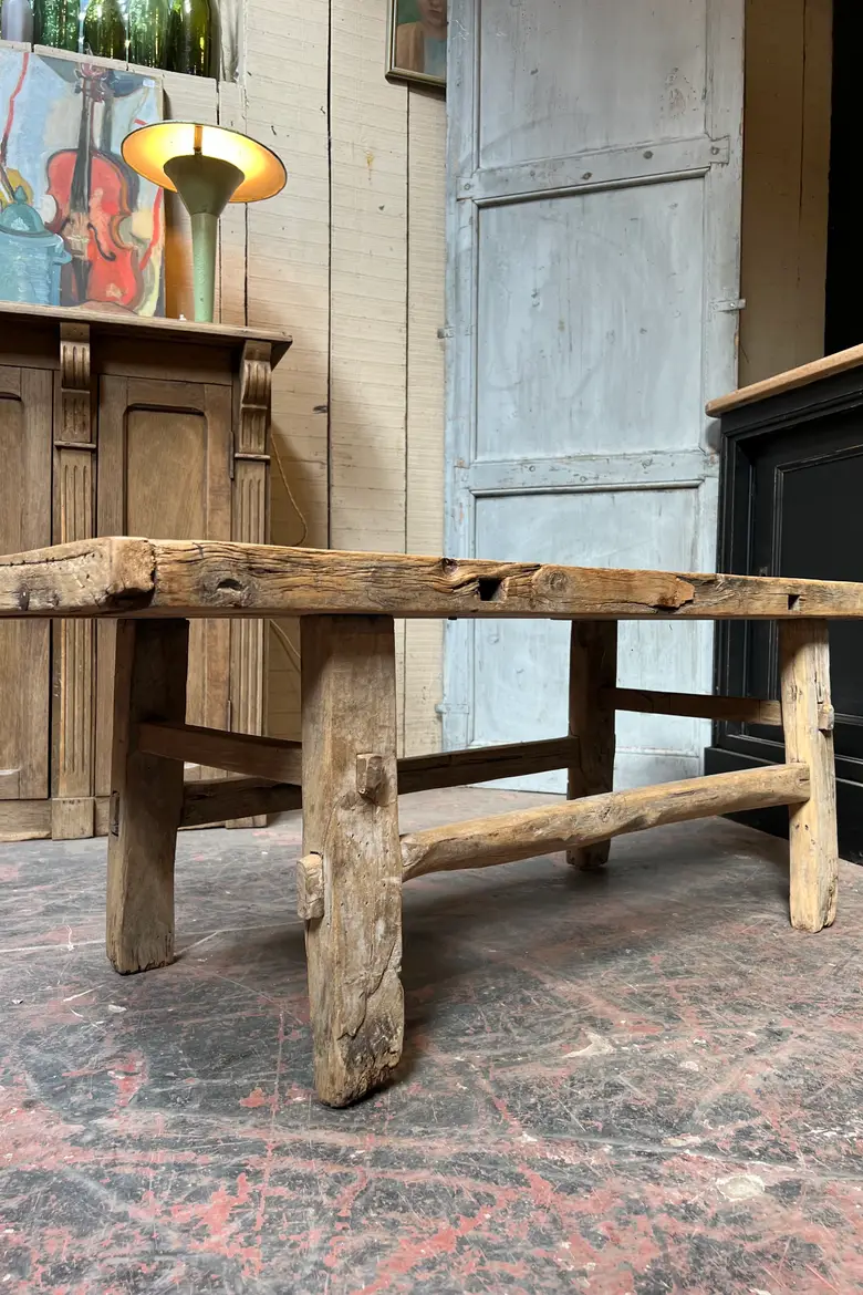 Table basse en orme