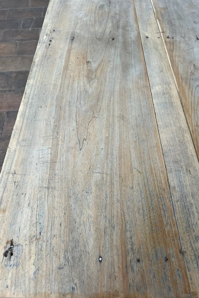 Table basse en peuplier Début XXème