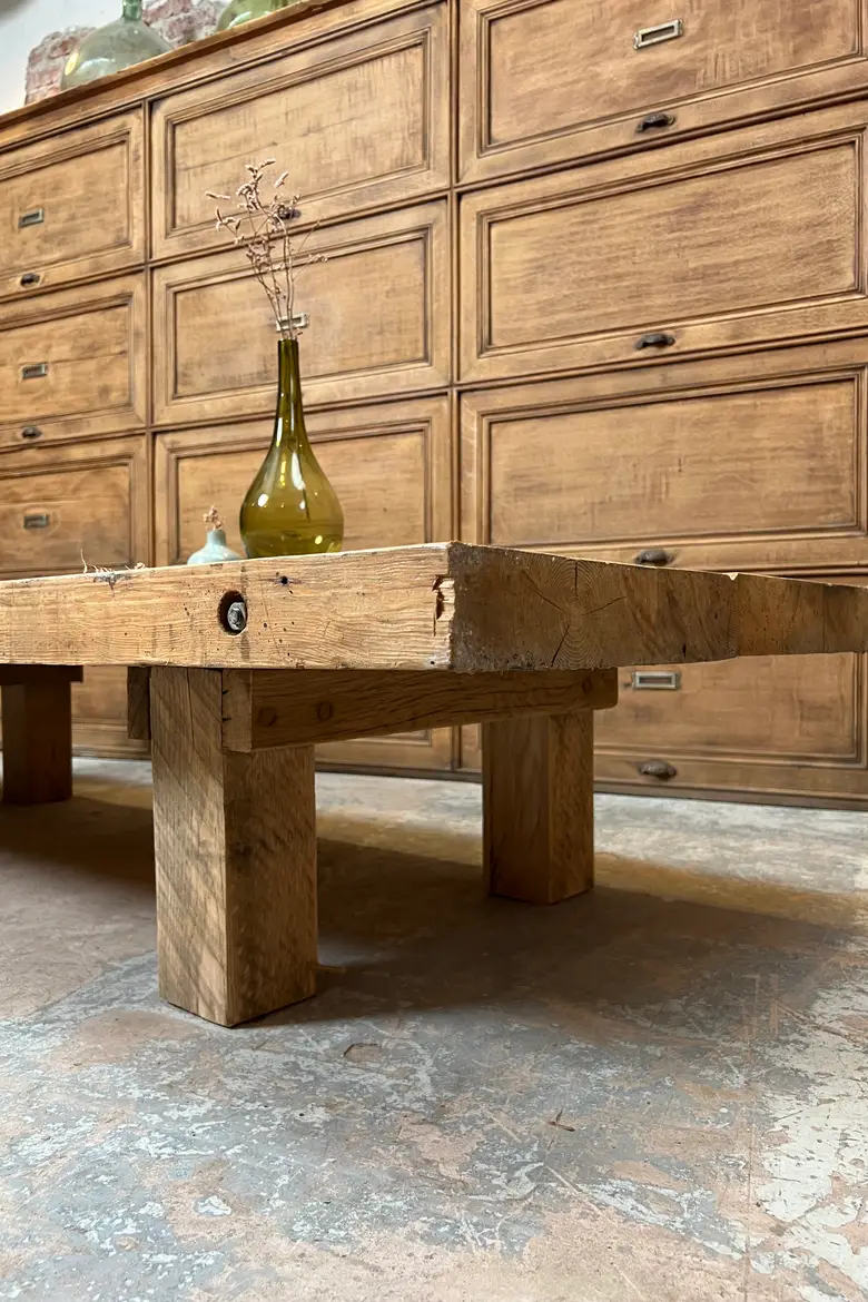 Table basse en sapin