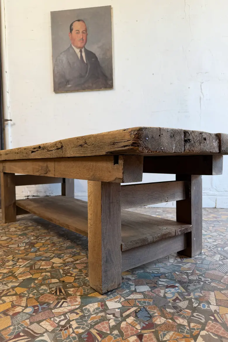 Table basse en sapin