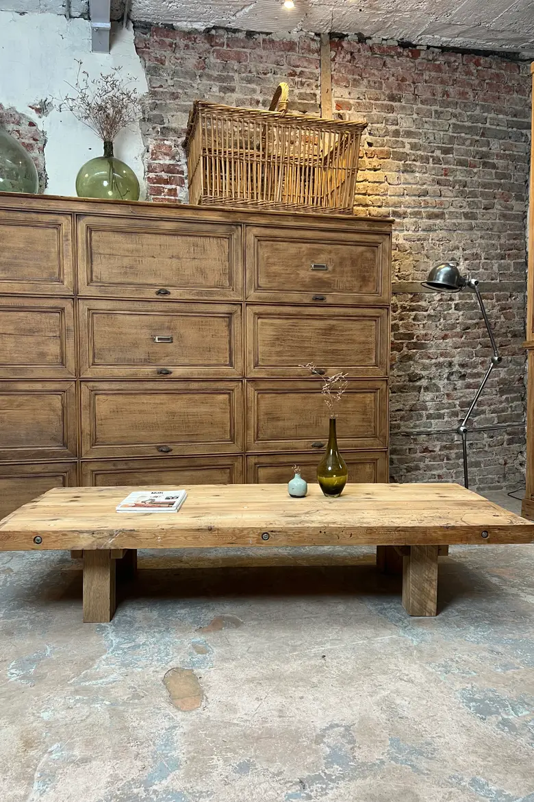 Table basse en sapin