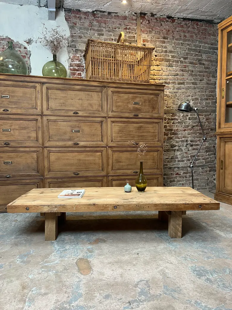 Table basse en sapin