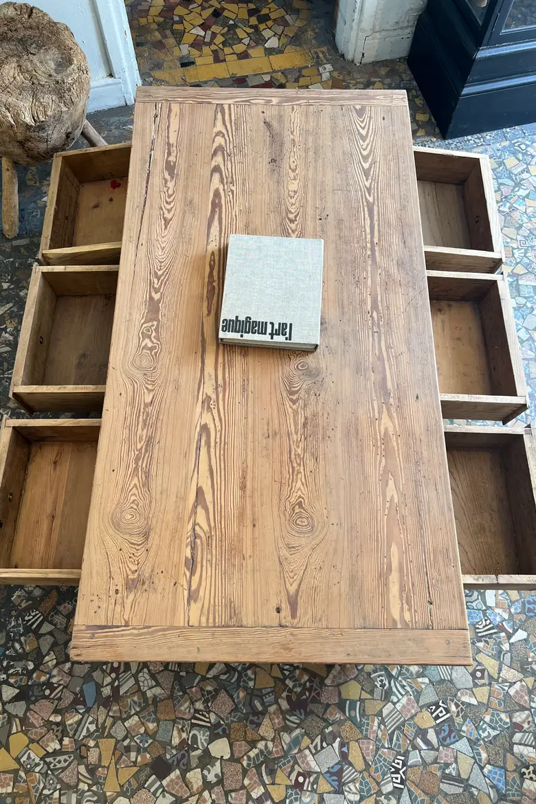 Table basse en sapin