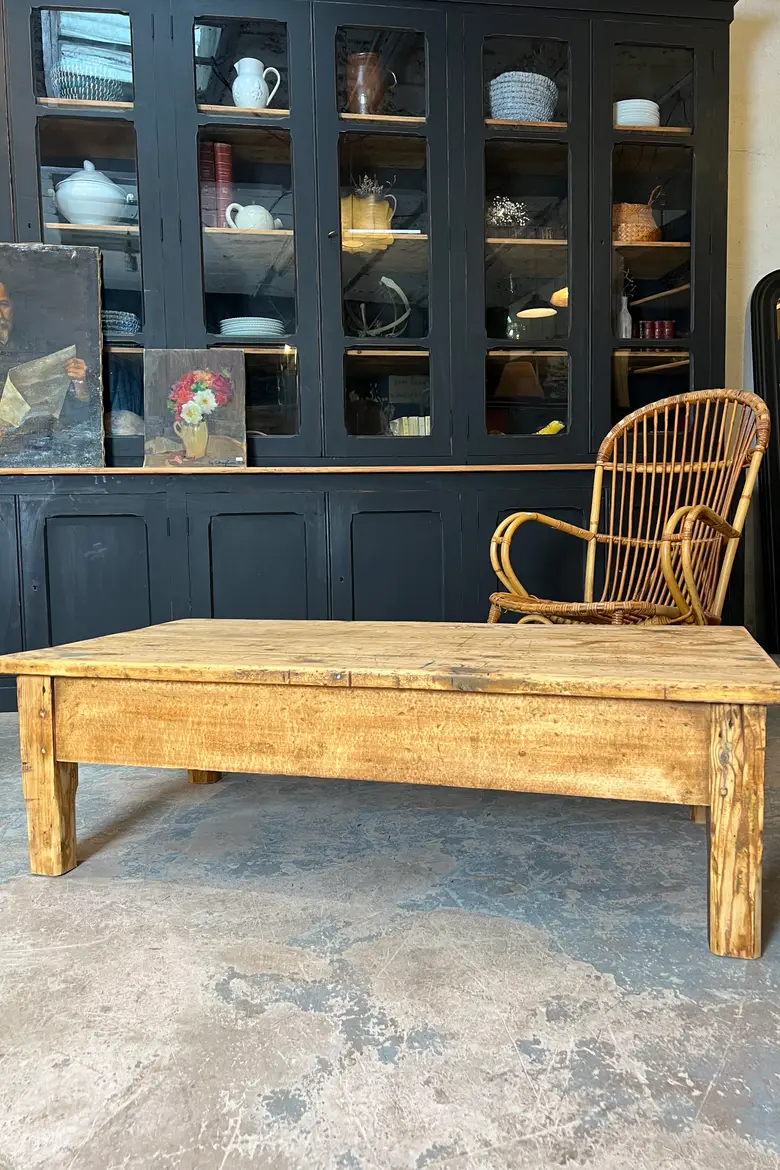 Table basse en sapin