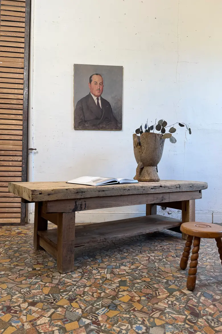 Table basse en sapin