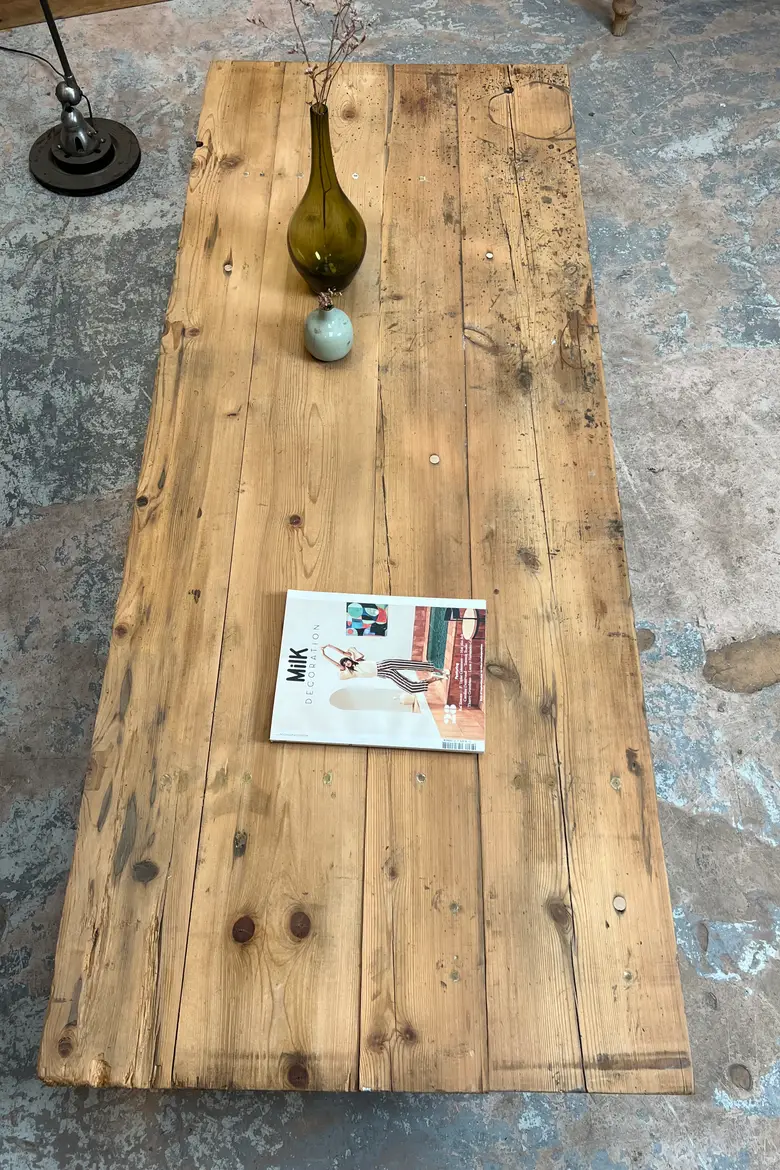 Table basse en sapin