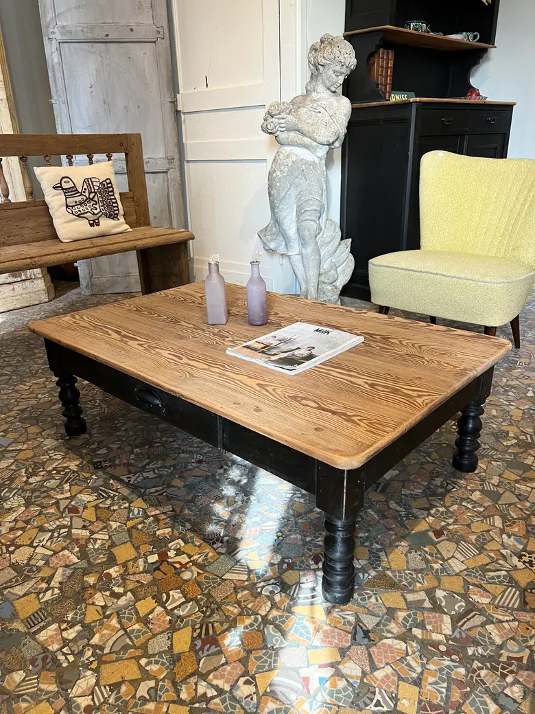 Table basse en sapin