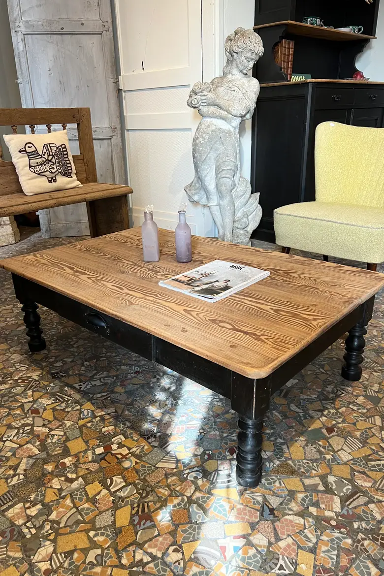 Table basse en sapin