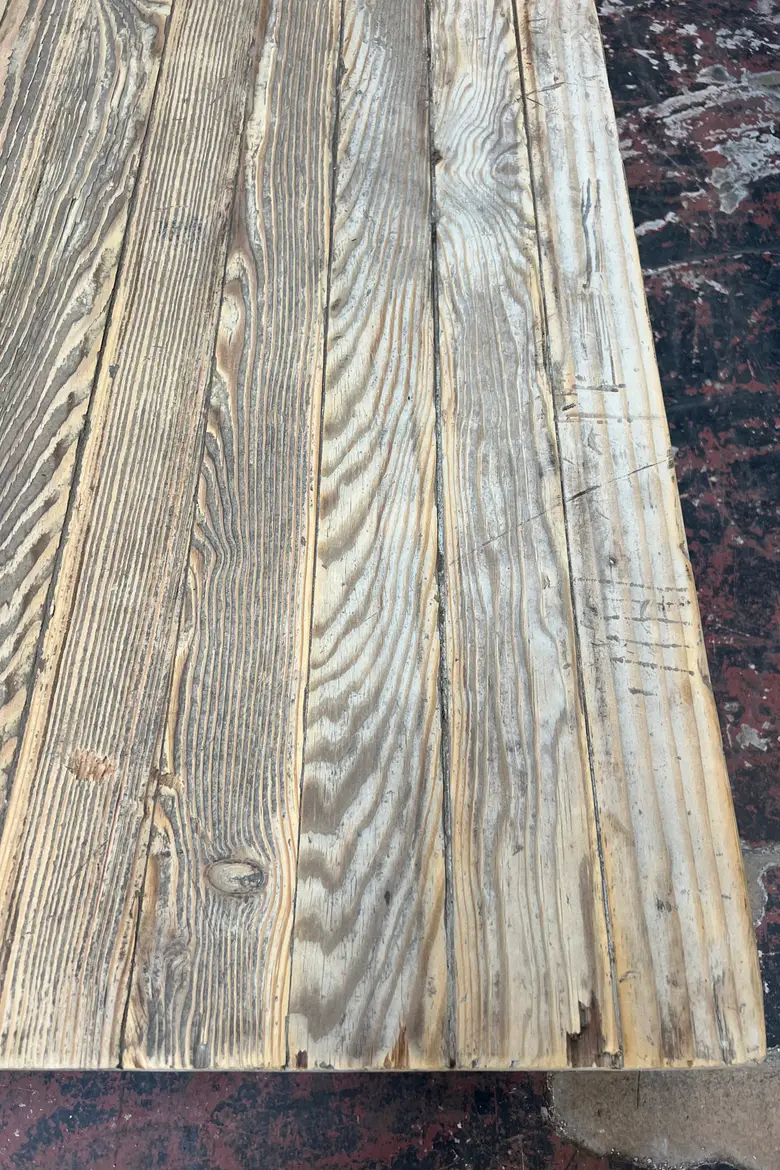 Table basse en sapin