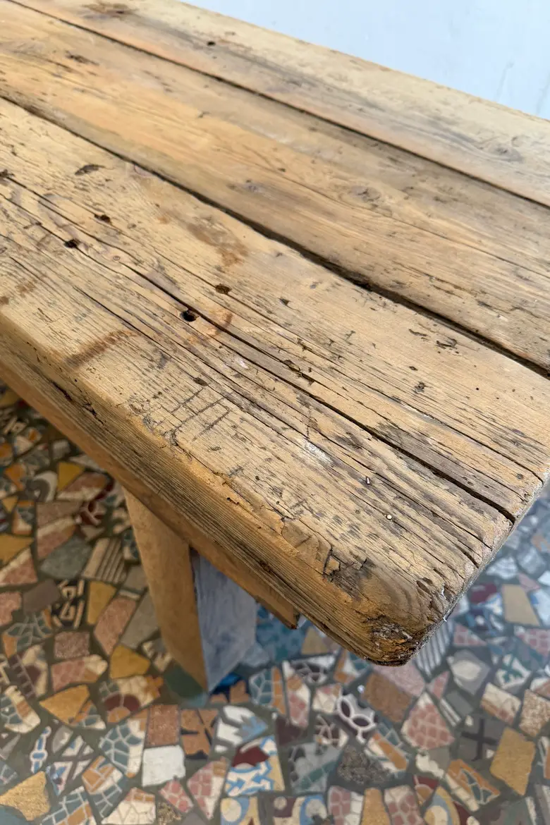 Table basse en sapin