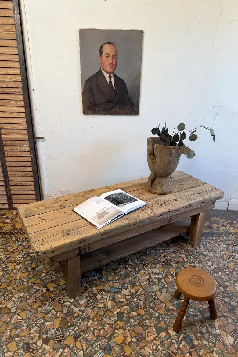 Table basse en sapin