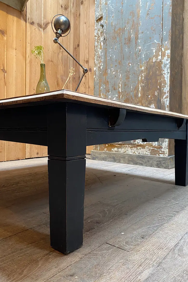 Table basse en sapin Années 50