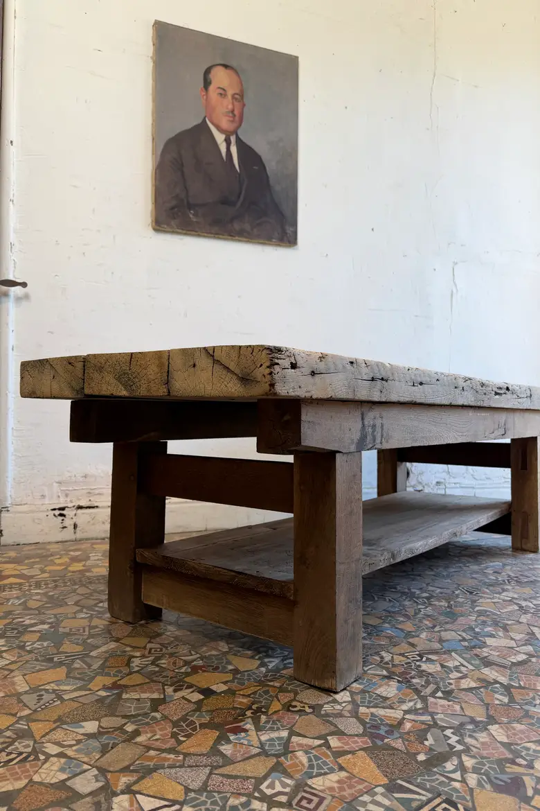 Table basse en sapin